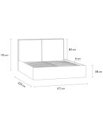 Giường Ebi-Floor Nhung 160 Vàng Sandy - Ảnh 16