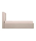 Giường Ebi-Floor Nhung 160 Be Nhạt - Ảnh 2