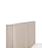 Giường Ebi-Floor Nhung 160 Be Nhạt - Ảnh 14