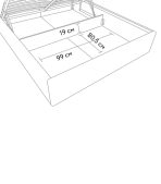 Giường Ebi-Floor Nhung 160 Xám Graphite - Ảnh 17