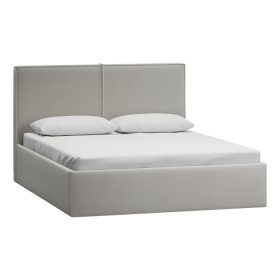 Giường Ebi-Floor Nhung 160 Xám Silver