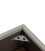 Giường Ebi-Floor Nhung 160 Xám Silver - Ảnh 11