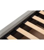 Giường Ebi-Floor Nhung 160 Xám Silver - Ảnh 12