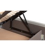 Giường Ebi-Floor Nhung 160 Xám Silver - Ảnh 8