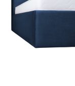 Giường Ebi-Floor Nhung 160 Xanh Navy - Ảnh 6