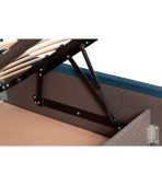 Giường Ebi-Floor Nhung 160 Xanh Navy - Ảnh 9