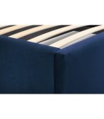 Giường Ebi-Floor Nhung 160 Xanh Navy - Ảnh 10