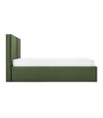 Giường Ebi-Floor Nhung 160 Xanh Olive - Ảnh 2