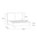 Giường Ebi 140 Xám Nhạt - Ảnh 6