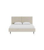 Giường Ebi Nhung 160 Be Nhạt - Ảnh 2