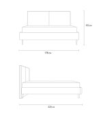Giường Ebi 160 Xám Nhạt - Ảnh 7