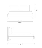 Giường Ebi 180 Xám Graphite - Ảnh 7
