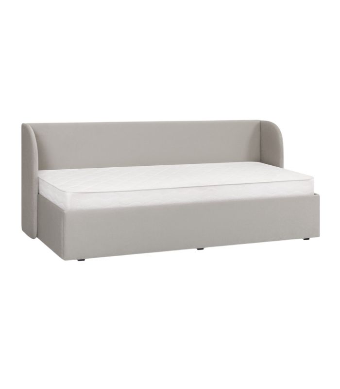 Giuong-Milton-90-Danel-silver- (2) Giường Milton Nhung 90 Danel Silver - Ảnh 1