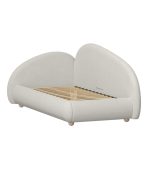 Giường Tabia Nhung 90 Danel Beige - Ảnh 2