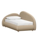 Giường Tabia Vải 90 Soft Toffe