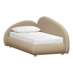 Giường Tabia Vải 90 Soft Toffe