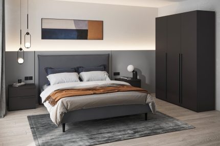 Combo phòng ngủ Lorena-3 màu đen