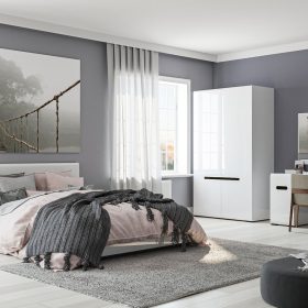 Combo phòng ngủ Lyon-3 Trắng