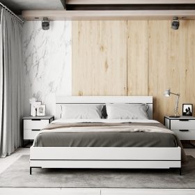 Combo phòng ngủ Nord-1 Trắng