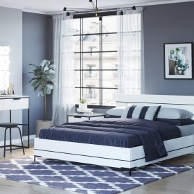 Combo phòng ngủ Nord-2 Trắng