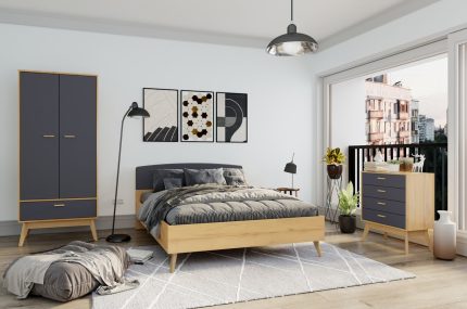 Combo phòng ngủ Nordic-3 Dark