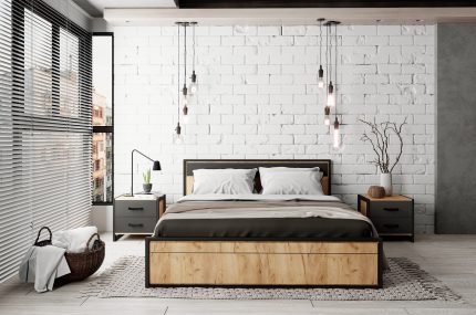 Combo phòng ngủ Techno-1 Golden Oak