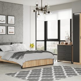 Combo phòng ngủ Techno-2 Golden Oak