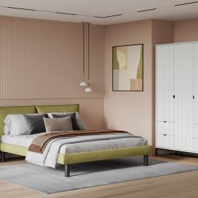 Combo phòng ngủ Travis-1 Milk