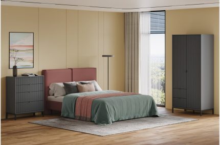 Combo phòng ngủ Travis-4 Grafit