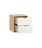 Tủ đầu giường Mont Blanc Fancy Trắng-1 - Ảnh 2