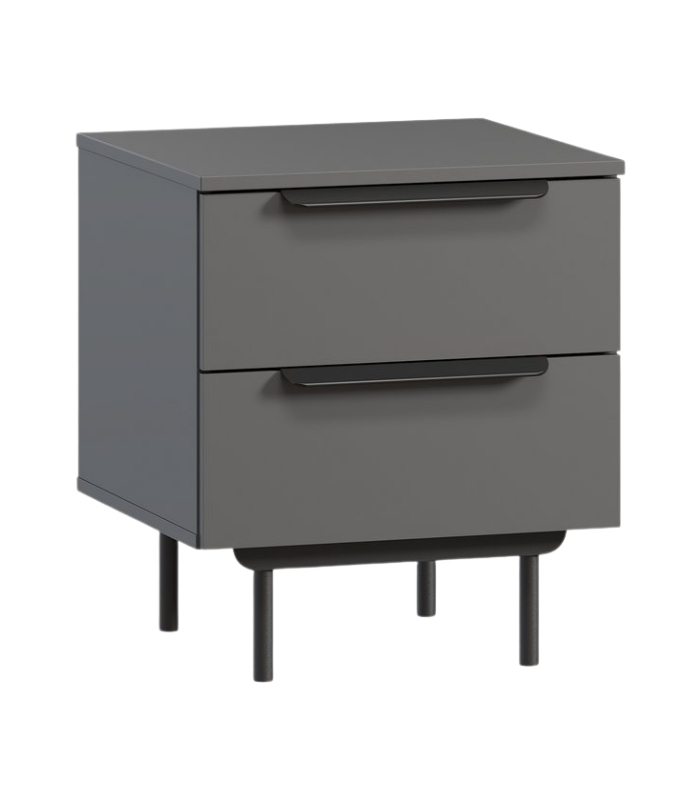 Tu-Dau-Giuong-Kvelen-Xam-Chi-1.1 Tủ Đầu Giường Kvelen - 1 Xám Chì - Ảnh 1