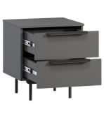 Tủ Đầu Giường Kvelen - 1 Xám Chì - Ảnh 2