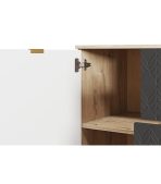 Tủ Ngăn Kéo Tedjons Leaf - 2 Xám Chì - Ảnh 7