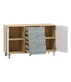 Tủ Ngăn Kéo Tedjons Leaf - 2 Xanh Dương Nhạt - Ảnh 4