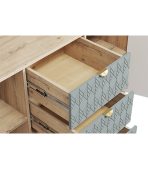 Tủ Ngăn Kéo Tedjons Leaf - 2 Xanh Dương Nhạt - Ảnh 8