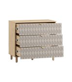 Tủ Ngăn Kéo Tedjons Leaf - 3 Cà Phê Sữa - Ảnh 4