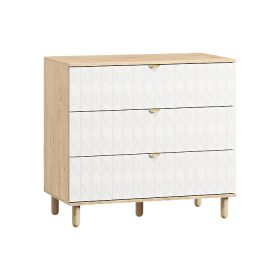 Tủ Ngăn Kéo Tedjons Leaf - 3 Trắng