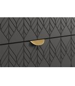 Tủ Ngăn Kéo Tedjons Leaf - 4 Xám Chì - Ảnh 7