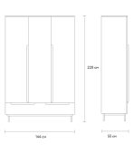 Tủ Quần Áo Kvelen - 3 Cà Phê Sữa - Ảnh 5