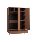 Tủ Quần Áo Kvelen - 3 Nâu Đỏ - Ảnh 2