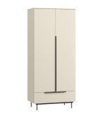 Tủ Quần Áo Kvelen - 2 Trắng Kem