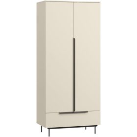 Tủ Quần Áo Kvelen - 2 Trắng Kem