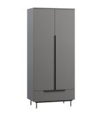 Tủ Quần Áo Kvelen - 2 Xám Chì