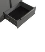 Tủ Quần Áo Kvelen - 3 Xám Chì - Ảnh 7