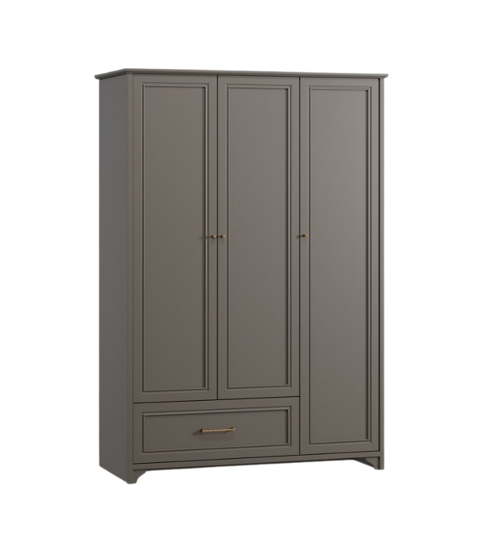 Tu-Quan-Ao-Monteo-Xam-Chi-3-1 Tủ Quần Áo Monteo - 3 Xám Chì - Ảnh 1