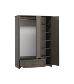 Tủ Quần Áo Monteo - 3 Xám Chì - Ảnh 2