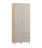 Tủ Quần Áo Tedjons Leaf - 2 Cà Phê Sữa