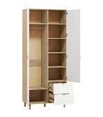 Tủ Quần Áo Tedjons Leaf - 2 Trắng - Ảnh 5