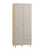 Tủ Quần Áo Tedjons Leaf - 2 Cà Phê Sữa