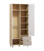 Tủ Quần Áo Tedjons Leaf - 2 Cà Phê Sữa - Ảnh 2